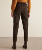Picture of FLYNN BROWN FLUID CARROT TROUSERS